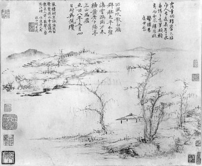 Paisaje de Ni Zan or Ni Tsan